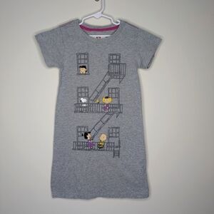 Appaman Peanuts Gray Apartment Dress 8